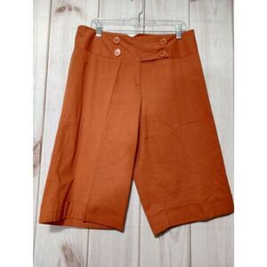Ashley Stewart Pants Ladies‎ 12W Orange Capri